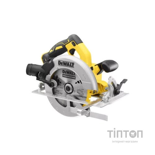 Дискова пила DeWALT 18В XR Li-Ion, диск 184х16 мм (без АКБ та ЗП) (DCS570N)