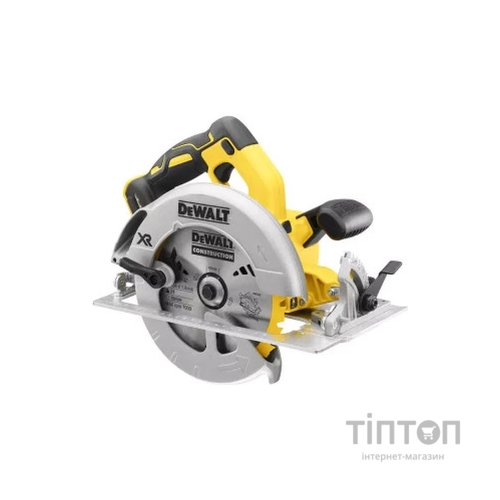 Дискова пила DeWALT 18В XR Li-Ion, диск 184х16 мм (без АКБ та ЗП) (DCS570N)