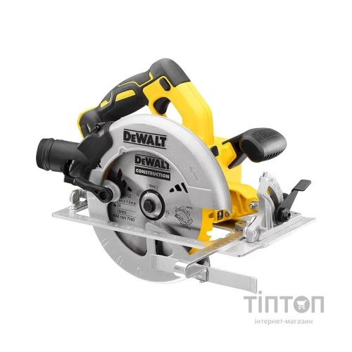 Дискова пила DeWALT 18В XR Li-Ion, диск 184х16 мм, кейс TSTAK (без АКБ та ЗП) (DCS570NT)