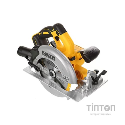 Дискова пила DeWALT 18В XR Li-Ion, диск 184х16 мм, кейс TSTAK (без АКБ та ЗП) (DCS570NT)