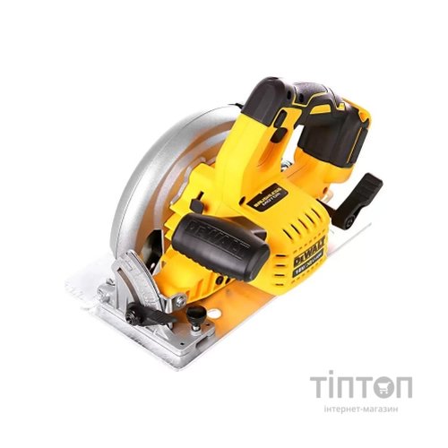 Дискова пила DeWALT 18В XR Li-Ion, диск 184х16 мм, кейс TSTAK (без АКБ та ЗП) (DCS570NT)