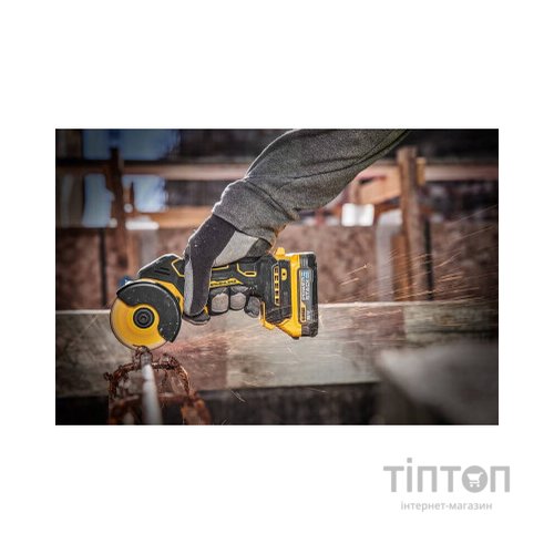 Дискова пила DeWALT 18В XR Li-lon, диск 76х10 мм, 0.94 кг (без АКБ та ЗП) (DCS438N)