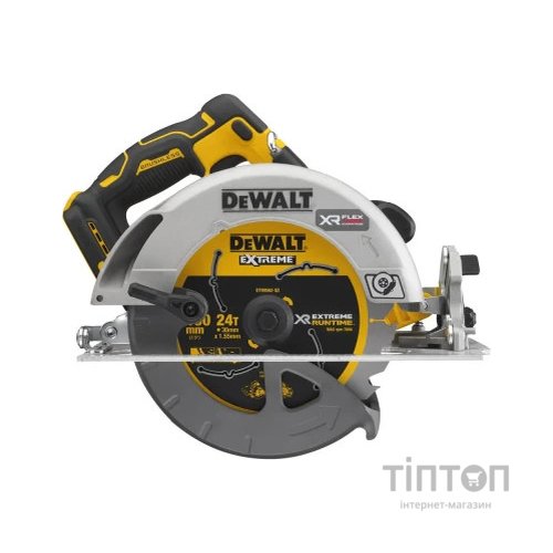 Дискова пила DeWALT 18V XR Li-lon FLEXVOLT ADVANTAGE, диск 190х30 мм, TSTAK (без АКБ та ЗП) (DCS573NT)