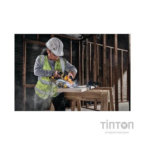 Дискова пила DeWALT 18V XR Li-lon FLEXVOLT ADVANTAGE, диск 190х30 мм, TSTAK (без АКБ та ЗП) (DCS573NT)