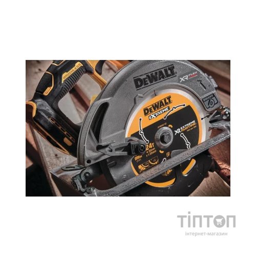 Дискова пила DeWALT 18V XR Li-lon FLEXVOLT ADVANTAGE, диск 190х30 мм, TSTAK (без АКБ та ЗП) (DCS573NT)