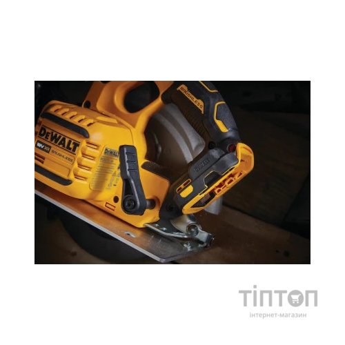 Дискова пила DeWALT 18V XR Li-lon FLEXVOLT ADVANTAGE, диск 190х30 мм, TSTAK (без АКБ та ЗП) (DCS573NT)