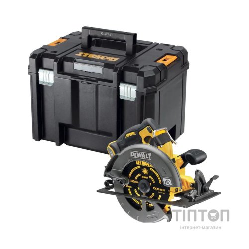 Дискова пила DeWALT 54В XR FLEXVOLT Li-lon, диск 190х30 мм, 3.6 кг, кейс TSTAK (без АКБ та ЗП) (DCS578NT)