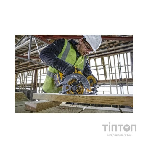 Дискова пила DeWALT 54В XR FLEXVOLT Li-lon, диск 190х30 мм, 3.6 кг, кейс TSTAK (без АКБ та ЗП) (DCS578NT)