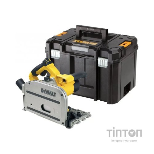 Дискова пила DeWALT занурювальна ручна, 1300 Вт, диск 165х20 мм, 5.0 кг, кейс TSTAK (DWS520KT)