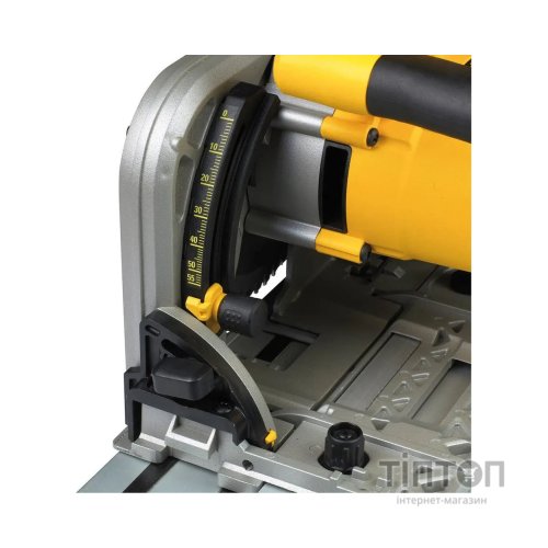 Дискова пила DeWALT занурювальна ручна, 1300 Вт, диск 165х20 мм, 5.0 кг, кейс TSTAK (DWS520KT)