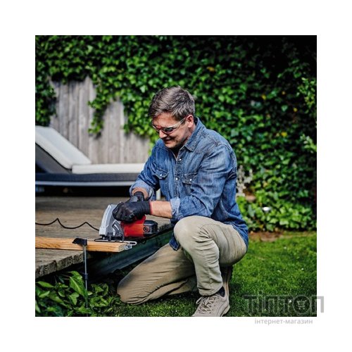 Дискова пила Einhell TC-CS 1250 циркулярна, 1250 Вт, диск 165х16 мм, 5500 об/мин (4331040)