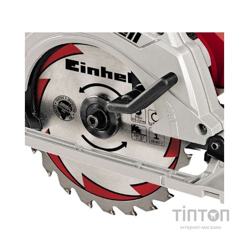 Дискова пила Einhell TE-CS 165 1200Вт, 165х16мм, 3.8кг (4331010)