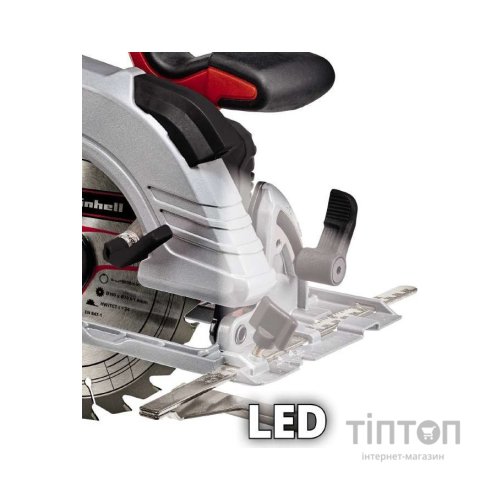 Дискова пила Einhell TE-CS 18/190 Li BL - Solo акум., PXC, 18В, диск 190х20 мм (без АКБ та ЗП) (4331210)