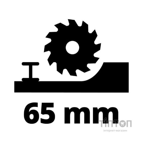 Дискова пила Einhell TE-CS 18/190 Li BL - Solo акум., PXC, 18В, диск 190х20 мм (без АКБ та ЗП) (4331210)