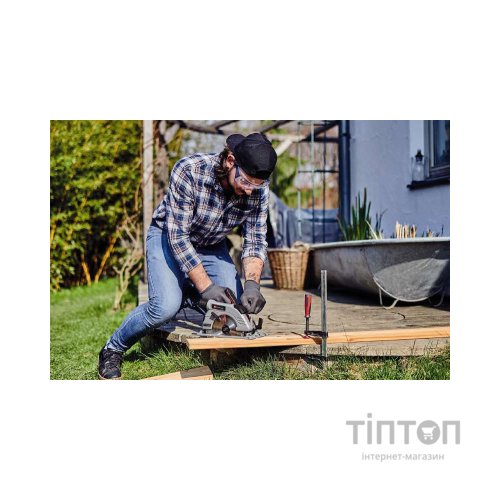 Дискова пила Einhell TE-CS 18/190 Li BL - Solo акум., PXC, 18В, диск 190х20 мм (без АКБ та ЗП) (4331210)