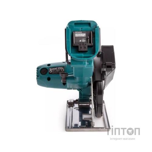 Дискова пила Makita по металлу LXT, 135мм (без АКБ и БП) (DCS552Z)