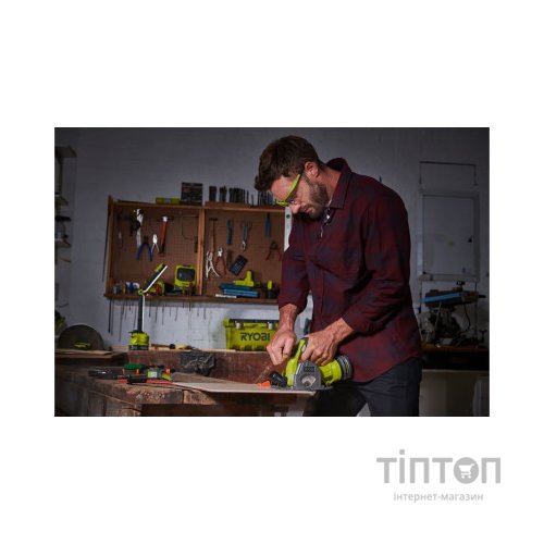 Дискова пила Ryobi R18MMS-0, 18В ONE+, диск 85мм (без АКБ та ЗП) (5133004515)