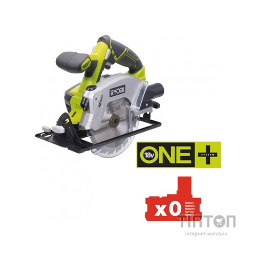 Дискова пила Ryobi Ryobi ONE+ RWSL1801M (без АКБ і ЗП) (5133001164)