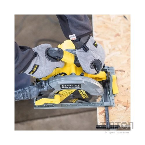 Дискова пила Stanley FatMax, 1650 Вт, 5500 об/хв, диск 190х16 мм, 4.31 кг (FME301)
