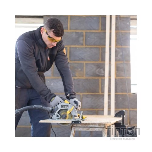 Дискова пила Stanley FatMax, 1650 Вт, 5500 об/хв, диск 190х16 мм, 4.31 кг (FME301)