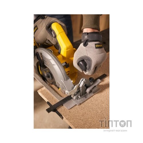 Дискова пила Stanley FatMax,18В(V20)Li-Ion,2x4Ah, 5000 об/хв, кейс, 10,71 кг (SFMCS550M2K)