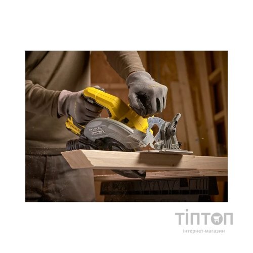 Дискова пила Stanley FatMax,18В(V20)Li-Ion,2x4Ah, 5000 об/хв, кейс, 10,71 кг (SFMCS550M2K)