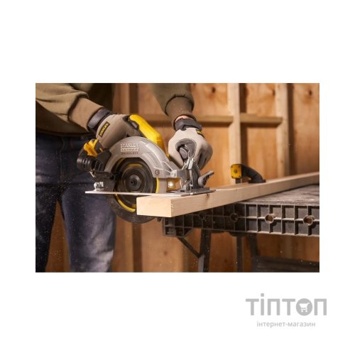 Дискова пила Stanley FatMax,18В(V20)Li-Ion,2x4Ah, 5000 об/хв, кейс, 10,71 кг (SFMCS550M2K)