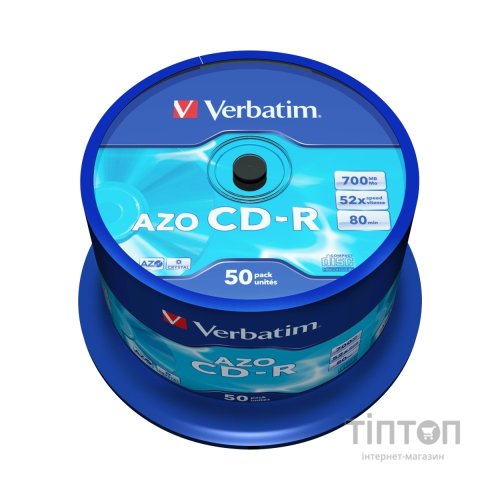 Диски CD-R VERBATIM Azo Cake(50шт)