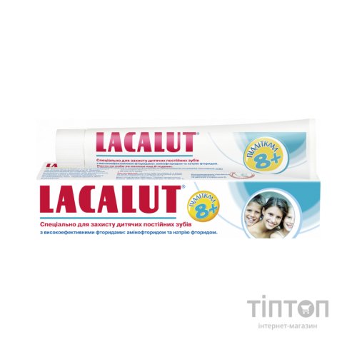 Дитяча зубна паста Lacalut підліткам від 8 років 50 мл (4016369696293)