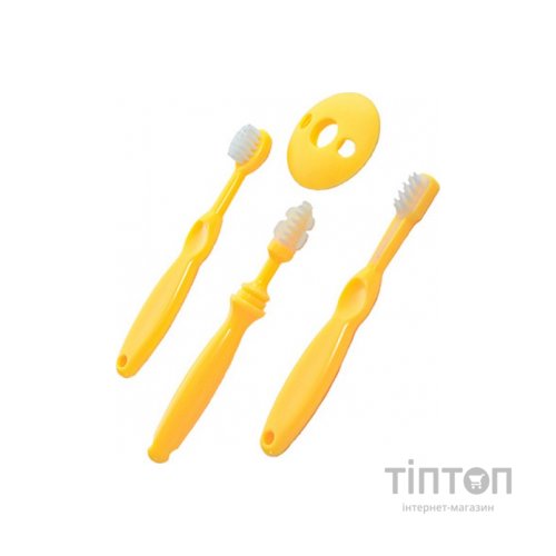 Дитяча зубна щітка Baby Team набір (7201)