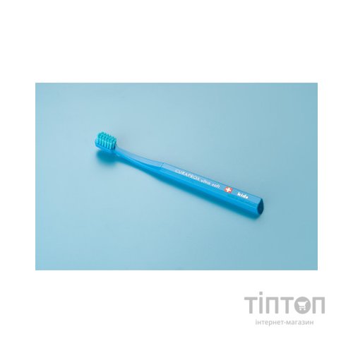 Дитяча зубна щітка Curaprox CS Kids ультрам'яка d 0.09 мм (4-12 років) Синій (CS Kids-01)