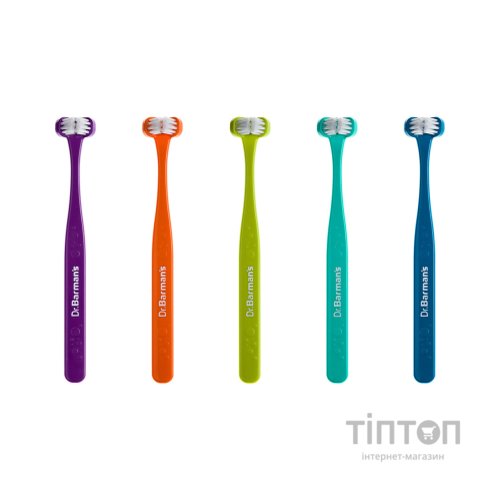 Дитяча зубна щітка Dr. Barman's Superbrush (Dentaco AG), 9603210000, тристороння (від 0-6 років), фіолетова (8.121/7)