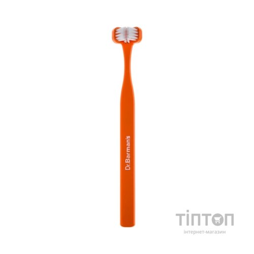 Дитяча зубна щітка Dr. Barman's Superbrush (Dentaco AG), 9603210000, тристороння (від 0-6 років), помаранчева (8.121/4)