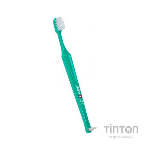 Дитяча зубна щітка Paro Swiss Paro Swiss S27 м'яка Зелена (2100000028924-green)
