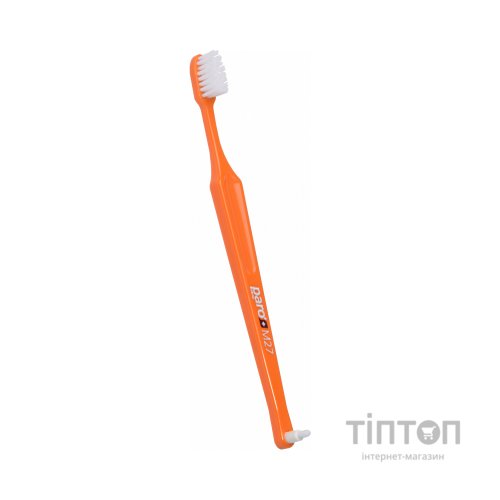 Дитяча зубна щітка Paro Swiss S27 середньої жорсткості, Помаранчева (7610458097440-orange)