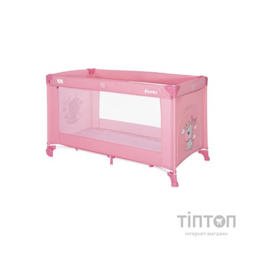 Дитячий манеж Bertoni/Lorelli NOEMI 1L rose velvet uni