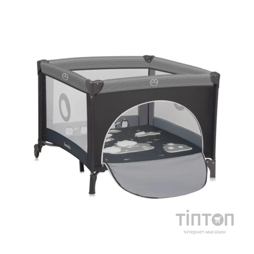 Дитячий манеж Lionelo Bonnie Grey Scandi (LO-BONNIE GREY SCANDI)