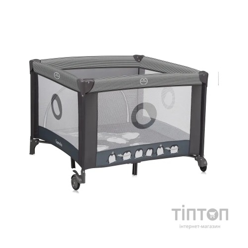 Дитячий манеж Lionelo Bonnie Grey Scandi (LO-BONNIE GREY SCANDI)