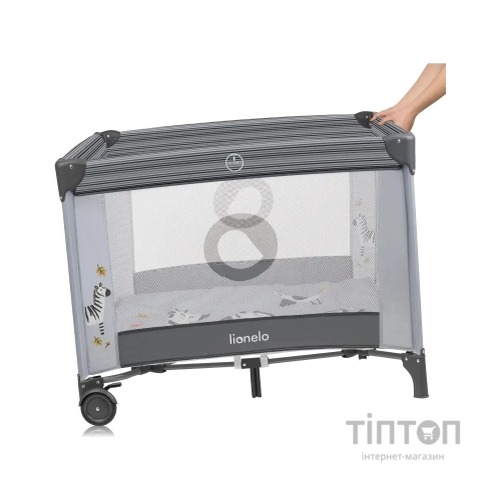 Дитячий манеж Lionelo Bonnie Grey Stone (LO-BONNIE GREY STONE)