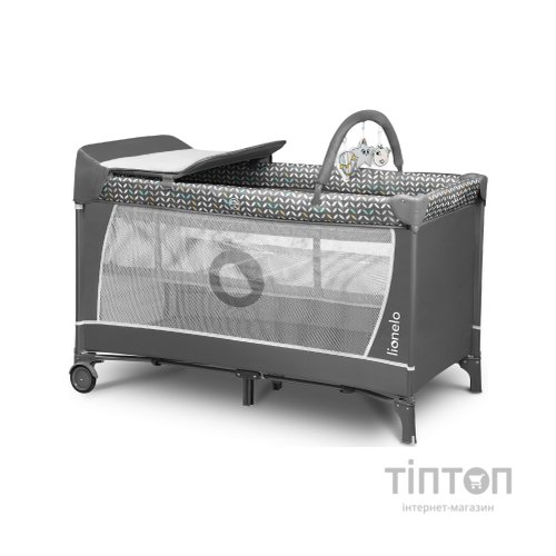Дитячий манеж Lionelo Flower Grey Scandi (LO-FLOWER GREY SCANDI)