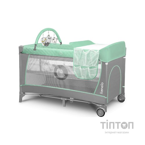 Дитячий манеж Lionelo Flower Turquoise (LO-FLOWER TURQUOISE)