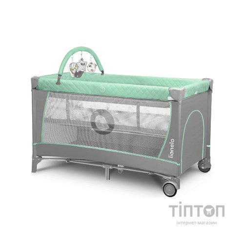 Дитячий манеж Lionelo Flower Turquoise (LO-FLOWER TURQUOISE)