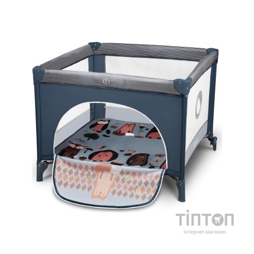 Дитячий манеж Lionelo LENE Blue Navy (LO-LENE BLUE NAVY)