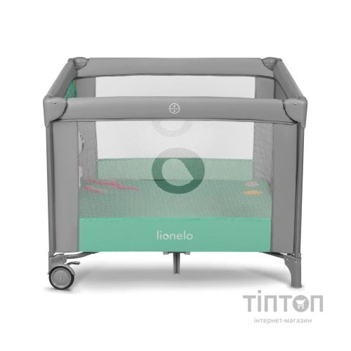Дитячий манеж Lionelo Mille Grey Green (LO-MILLE GREY GREEN)