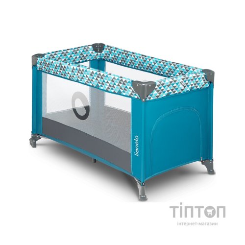 Дитячий манеж Lionelo Stefi Green Turquoise (LO-STEFI GREEN TURQUOISE)