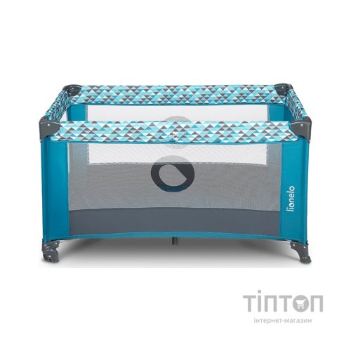 Дитячий манеж Lionelo Stefi Green Turquoise (LO-STEFI GREEN TURQUOISE)