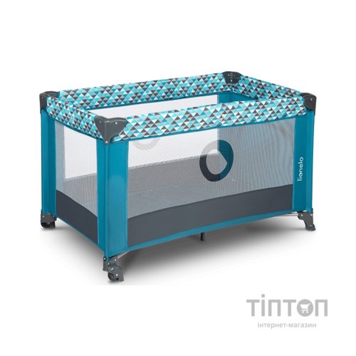 Дитячий манеж Lionelo Stefi Green Turquoise (LO-STEFI GREEN TURQUOISE)