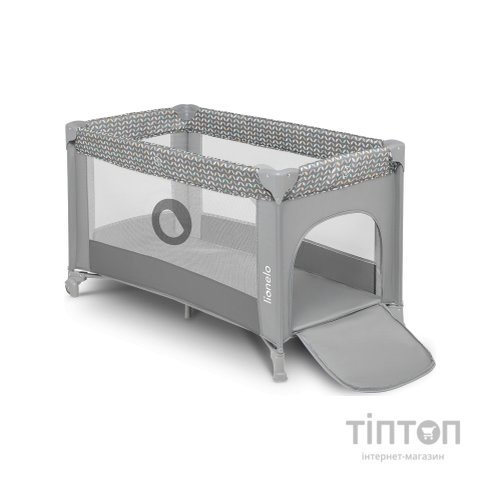 Дитячий манеж Lionelo Stefi Grey Concrete Multicolor (LO-STEFI GREY CONCRETE MULTICOLOR)