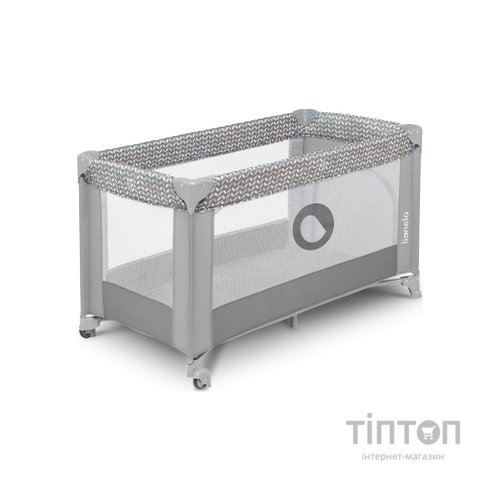 Дитячий манеж Lionelo Stefi Grey Concrete Multicolor (LO-STEFI GREY CONCRETE MULTICOLOR)