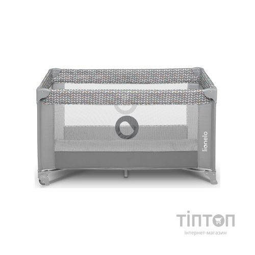 Дитячий манеж Lionelo Stefi Grey Concrete Multicolor (LO-STEFI GREY CONCRETE MULTICOLOR)